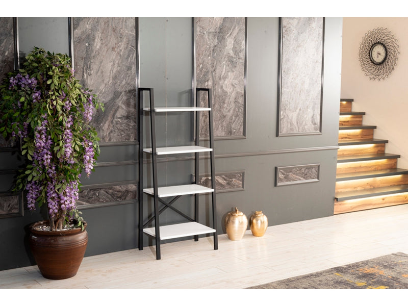 Leon Bookcase in Walnut - 711-LEO-BC-WALNUT