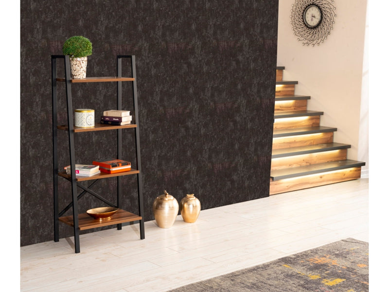 Leon Bookcase in White - 711-LEO-BC-WHITE