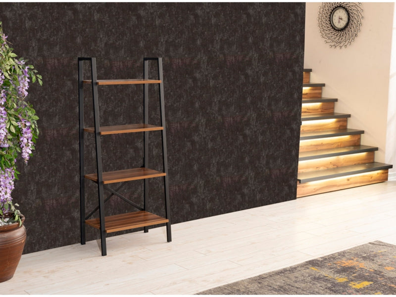 Leon Bookcase in White - 711-LEO-BC-WHITE