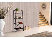 Leon Bookcase in White - 711-LEO-BC-WHITE