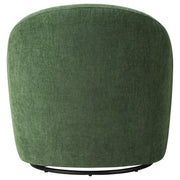 Leon Chenille Upholstered Swivel Accent Chair Green - 903412