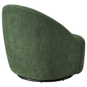 Leon Chenille Upholstered Swivel Accent Chair Green - 903412