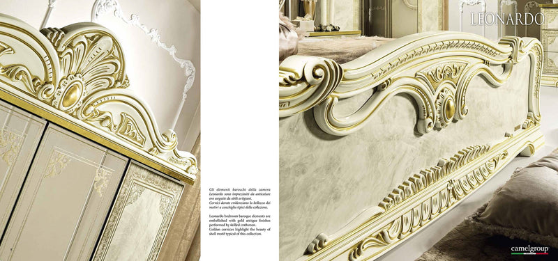 Leonardo Bed Queen - Gate FurnitureQueen Bed