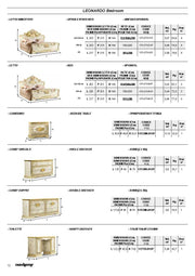 Leonardo Bedroom, Camelgroup Italy Set - Gate Furniture