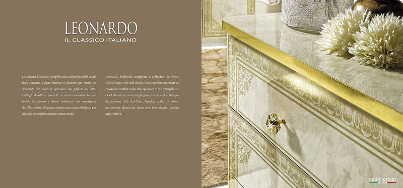 Leonardo Bedroom, Camelgroup Italy Set - Gate Furniture