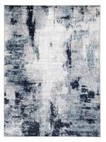 Leonelle Cream/Blue/Gray Medium Rug - Gate FurnitureRug Medium