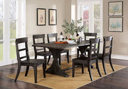 Leonidas Antique Black Dining Table - CM3389BK-T-TABLE