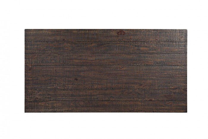 Leonidas Antique Black Dining Table - CM3389BK-T-TABLE
