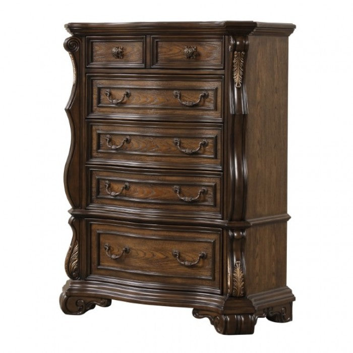 Leovanni Dark Brown Chest - FM70003DB-C