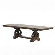 Leovanni Dark Brown Dining Table - FM31003DB-T-TABLE