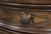 Leovanni Dark Brown Nightstand - FM70003DB-N
