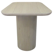 Lester Contemporary Square Wood End Table with Oak Veneer Honey Oak - 704937