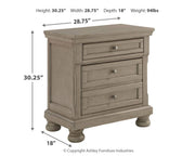 Lettner California King Panel Bed with Mirrored Dresser, Chest and 2 Nightstands in Light Gray from Ashley - Luna Furniture