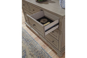 Lettner Light Gray Dresser - Gate FurnitureDresser