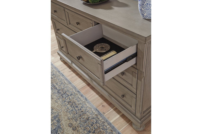 Lettner Light Gray Dresser - Gate FurnitureDresser