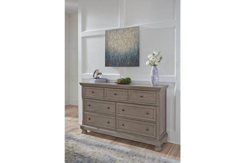Lettner Light Gray Dresser - Gate FurnitureDresser