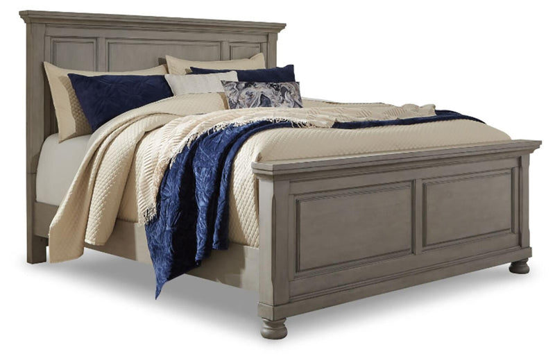 Lettner Queen Panel Bed, Dresser and 2 Nightstands - B733B60