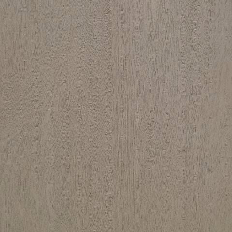 Lettner Queen Panel Bed with Mirrored Dresser and 2 Nightstands in Light Gray - PKG006578