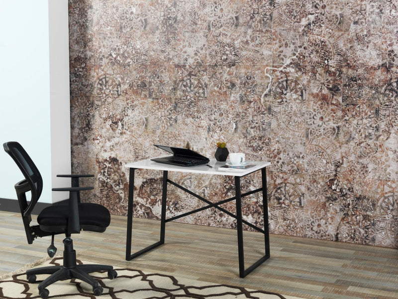 Letto Study Desk in Walnut - 790-LET-SD-WAL