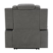 Leuco Power Motion Recliner w/Cup Holder, Control, LED & Power Headrest - LV02834