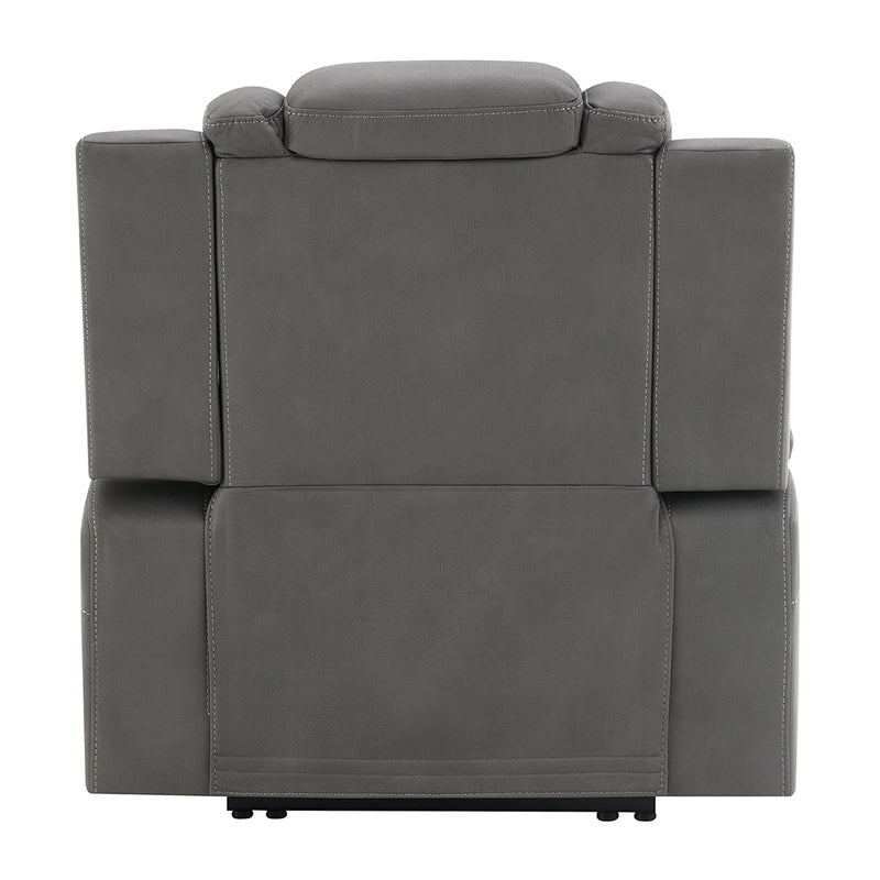 Leuco Power Motion Recliner w/Cup Holder, Control, LED & Power Headrest - LV02834