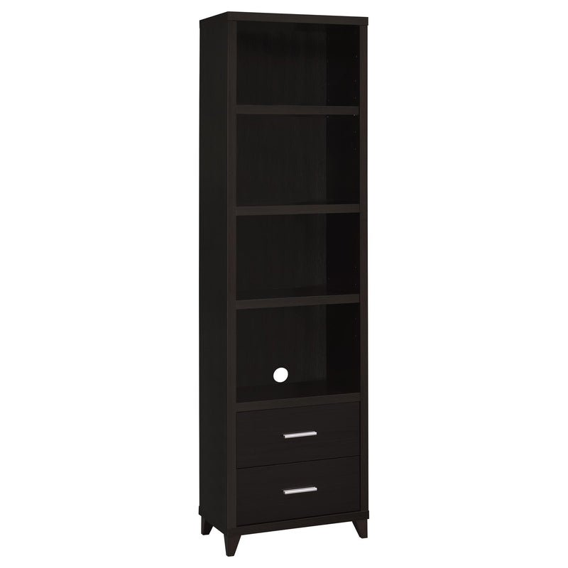 Lewes 4-piece 60-inch TV Entertainment Center Cappuccino - 700881-S4