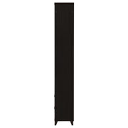 Lewes 4-shelf Engineered Wood Media Tower Cappuccino - 700882