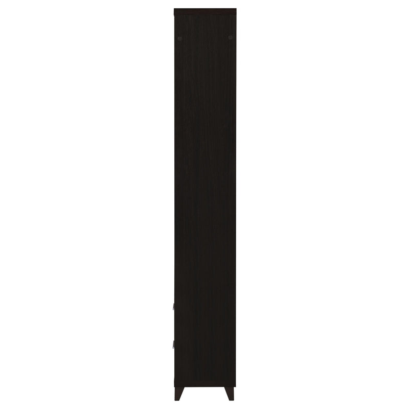 Lewes 4-shelf Engineered Wood Media Tower Cappuccino - 700882