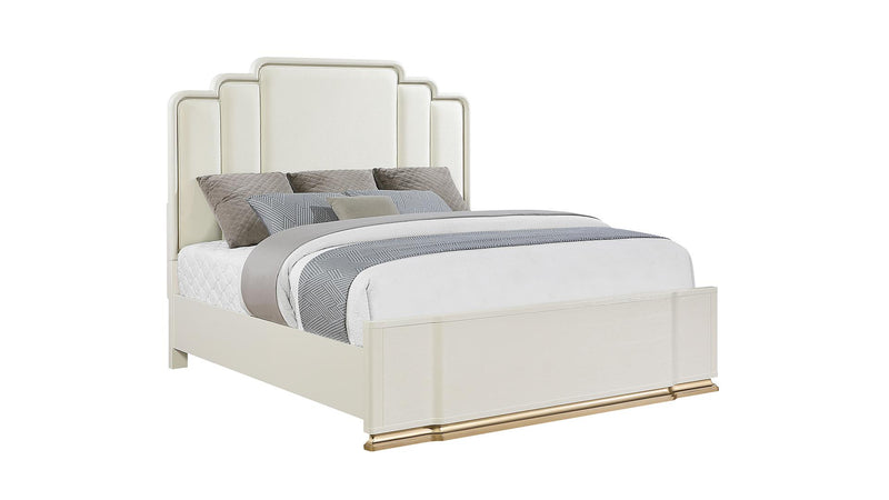 Lexington King Bed in Beige - Lexington King Bed in Beige