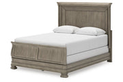 Lexorne Gray Queen Sleigh Bed - Gate FurnitureQueen Bed