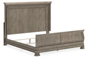 Lexorne Gray Sleigh Bedroom Set - Gate FurnitureBedroom Set