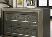 Leyland Dark Gray Nightstand - FM7252DG-N
