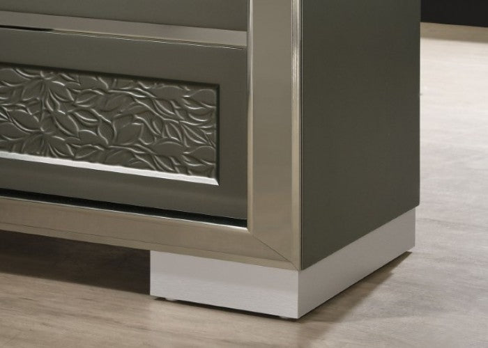 Leyland Dark Gray Nightstand - FM7252DG-N