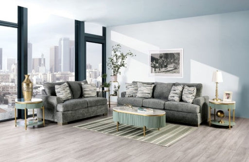 Leytonstone Gray Loveseat - SM1208-LV