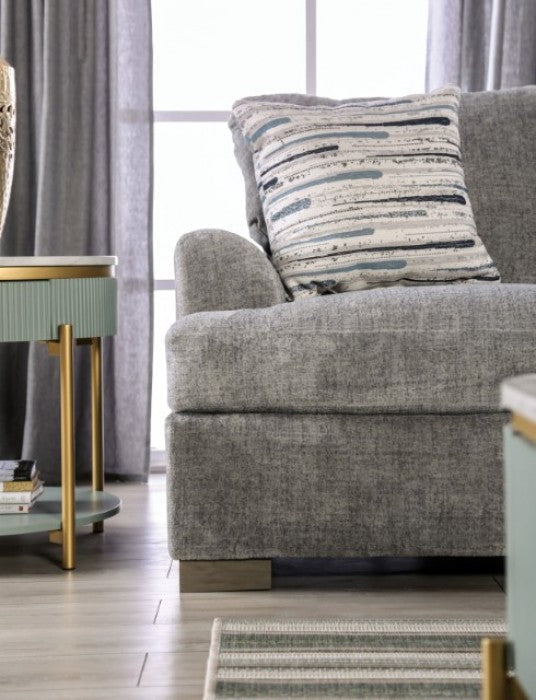 Leytonstone Gray Loveseat - SM1208-LV