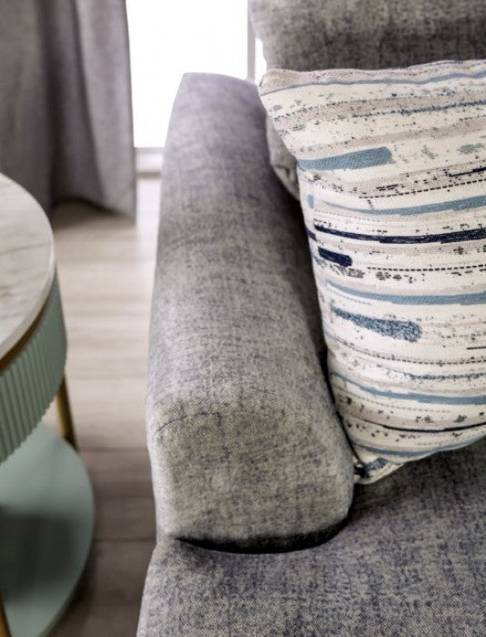 Leytonstone Gray Loveseat - SM1208-LV