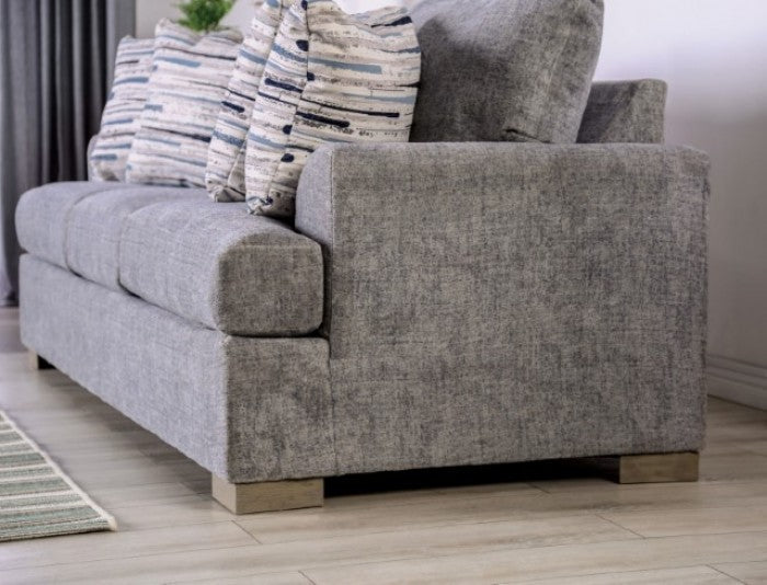 Leytonstone Gray Loveseat - SM1208-LV