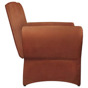 Liana Upholstered Roll Arm Accent Armchair Rust Orange - 903150