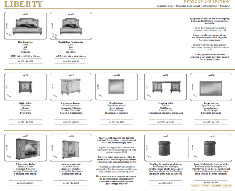 Liberty Night Bedroom Set - Gate Furniture