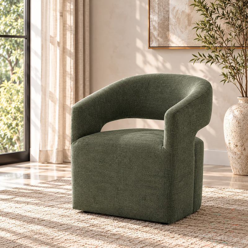 Libni Arm Chair w/Casters - DN02667