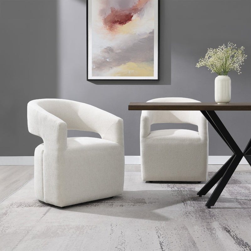 Libni Arm Chair w/Casters - DN02668