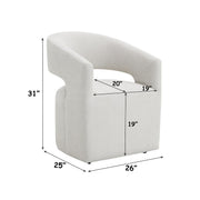 Libni Arm Chair w/Casters - DN02668