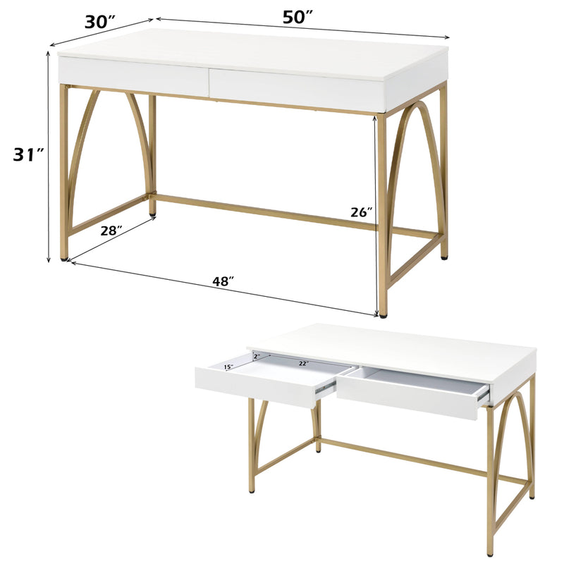 Lightmane Vanity Desk(Same 92660) - AC00900