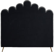 Lily Velvet Full Bed Grey - LilyGrey-F