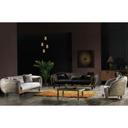 Lima Black Living Room Set - Gate FurnitureLiving Room Set
