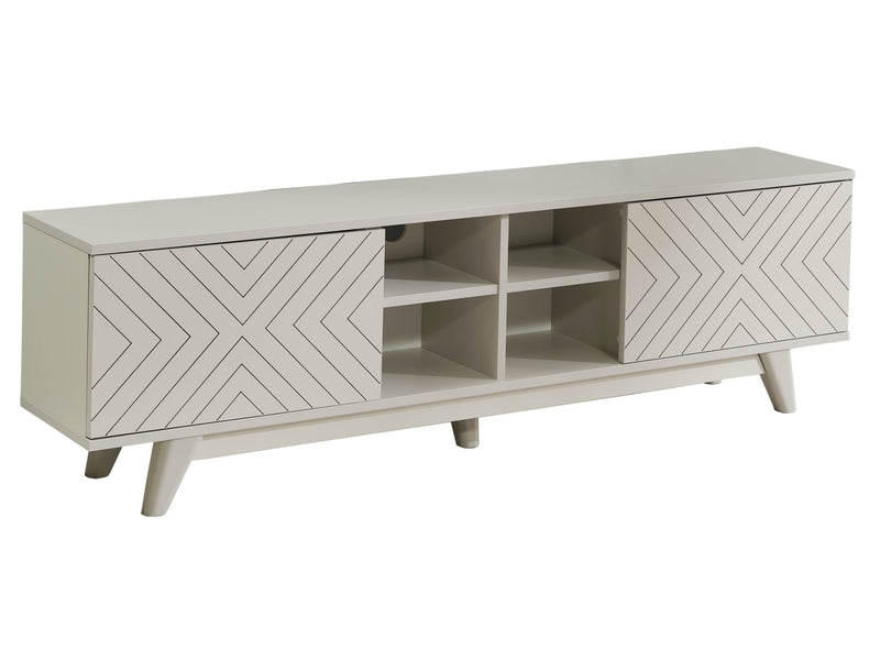 Lina Tv Stand Grey - 721-LIN-TV-GREY