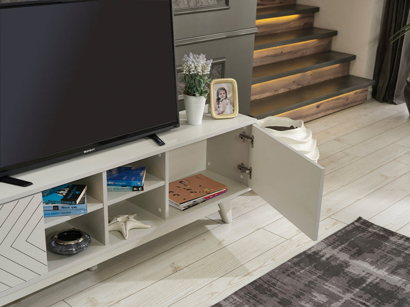 Lina Tv Stand Grey - 721-LIN-TV-GREY