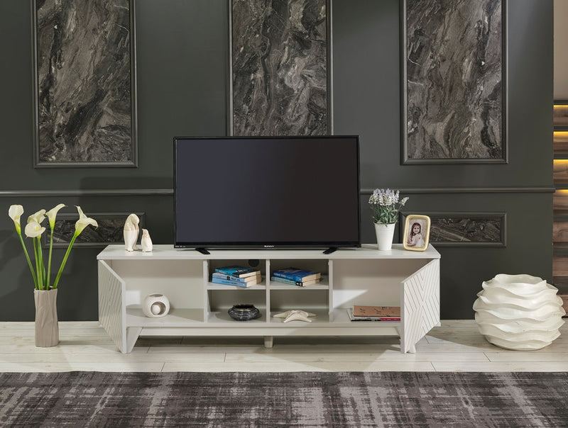 Lina Tv Stand Grey - 721-LIN-TV-GREY