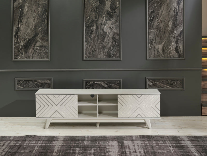 Lina Tv Stand Grey - 721-LIN-TV-GREY