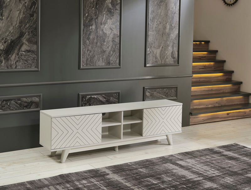 Lina Tv Stand Grey - 721-LIN-TV-GREY
